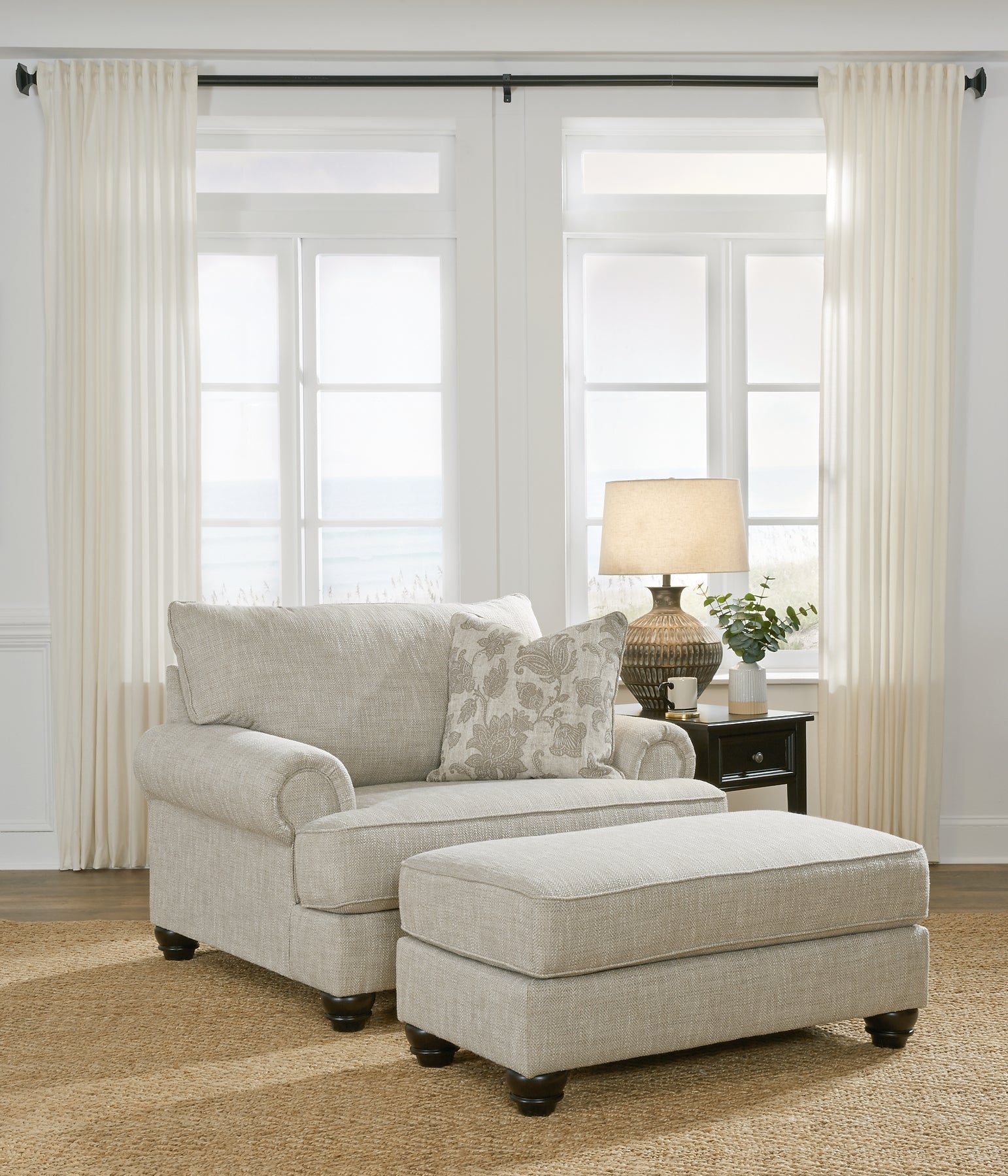 Asanti Sofa, Loveseat, Chair and Ottoman at Walker Mattress and Furniture