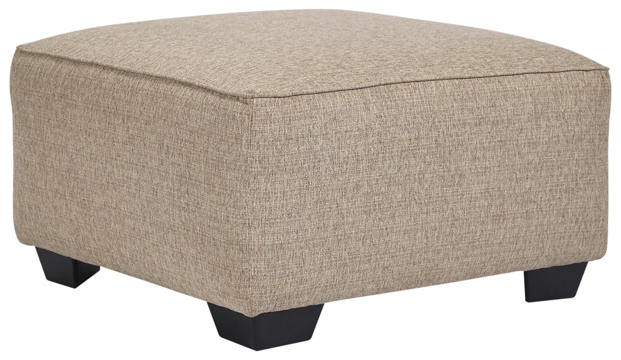 Baceno Oversized Accent Ottoman at Walker Mattress and Furniture