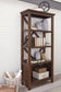 Baldridge Large Bookcase at Walker Mattress and Furniture