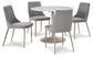 Barchoni Dining Table and 4 Chairs at Walker Mattress and Furniture
