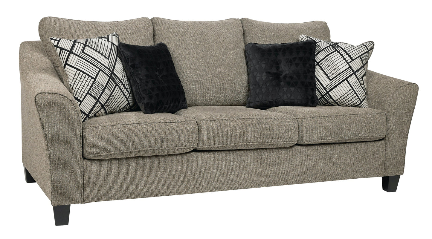 Barnesley Sofa, Loveseat, Chair and Ottoman at Walker Mattress and Furniture