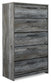 Baystorm Five Drawer Chest at Walker Mattress and Furniture