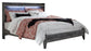Baystorm King Panel Bed with Dresser at Walker Mattress and Furniture
