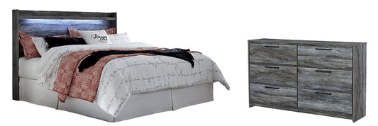 Baystorm King Panel Headboard with Dresser at Walker Mattress and Furniture