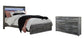 Baystorm Queen Panel Bed with 2 Storage Drawers with Dresser at Walker Mattress and Furniture
