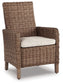 Beachcroft Arm Chair With Cushion (2/CN) at Walker Mattress and Furniture Locations in Cedar Park and Belton TX.