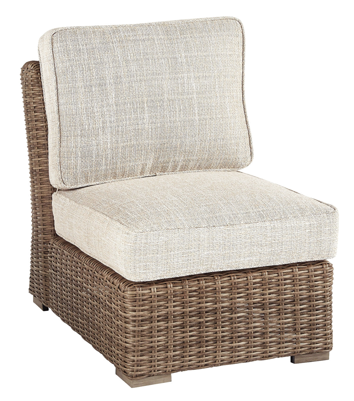 Beachcroft Armless Chair w/Cushion at Walker Mattress and Furniture Locations in Cedar Park and Belton TX.