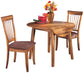 Berringer Dining Table and 2 Chairs at Walker Mattress and Furniture Locations in Cedar Park and Belton TX.