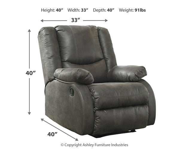 Bladewood Zero Wall Recliner at Walker Mattress and Furniture Locations in Cedar Park and Belton TX.