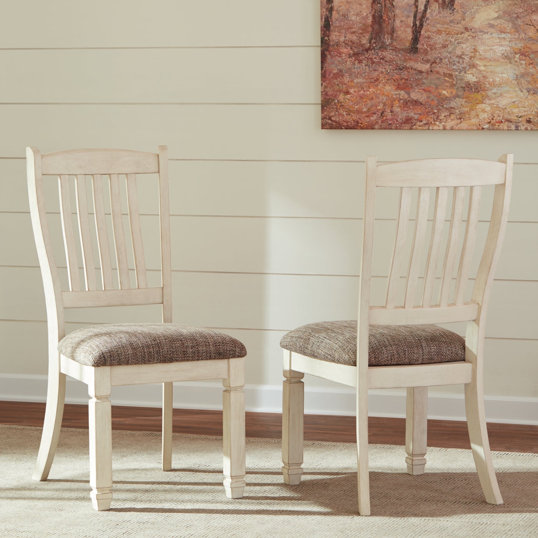 Bolanburg Dining Table and 2 Chairs and 2 Benches at Walker Mattress and Furniture Locations in Cedar Park and Belton TX.