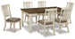 Bolanburg Dining Table and 6 Chairs at Walker Mattress and Furniture Locations in Cedar Park and Belton TX.