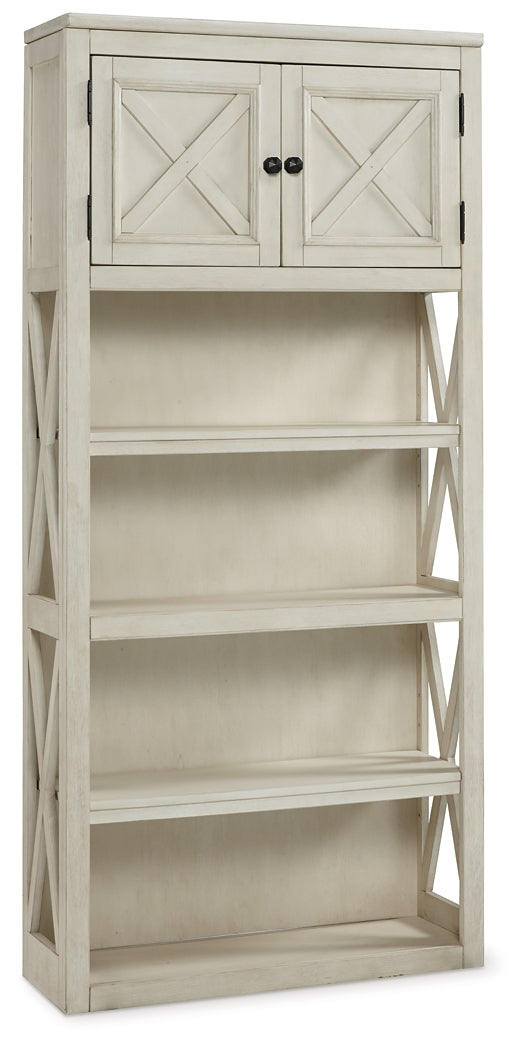 Bolanburg Large Bookcase at Walker Mattress and Furniture Locations in Cedar Park and Belton TX.