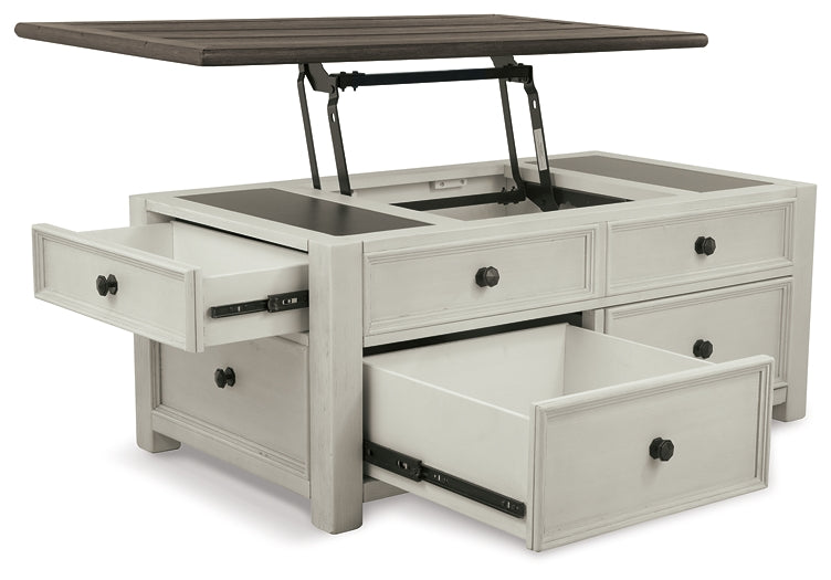 Bolanburg Lift Top Cocktail Table at Walker Mattress and Furniture Locations in Cedar Park and Belton TX.