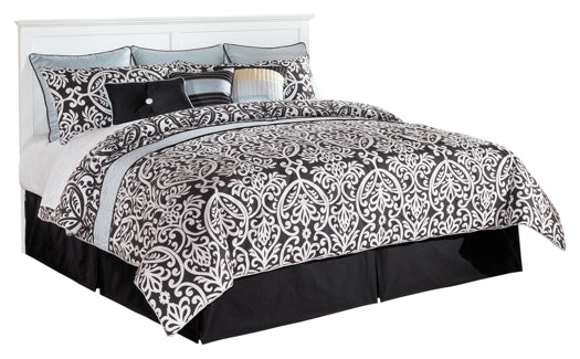 Bostwick Shoals King/California King Panel Headboard with Mirrored Dresser, Chest and 2 Nightstands at Walker Mattress and Furniture Locations in Cedar Park and Belton TX.