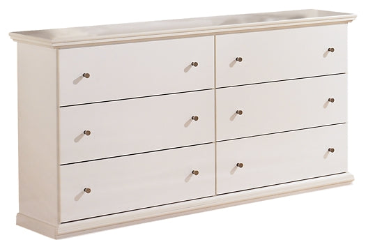 Bostwick Shoals Six Drawer Dresser at Walker Mattress and Furniture Locations in Cedar Park and Belton TX.