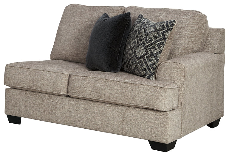 Bovarian 2-Piece Sectional with Ottoman at Walker Mattress and Furniture Locations in Cedar Park and Belton TX.