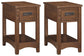 Breegin 2 End Tables at Walker Mattress and Furniture Locations in Cedar Park and Belton TX.
