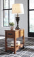Breegin Chair Side End Table at Walker Mattress and Furniture Locations in Cedar Park and Belton TX.