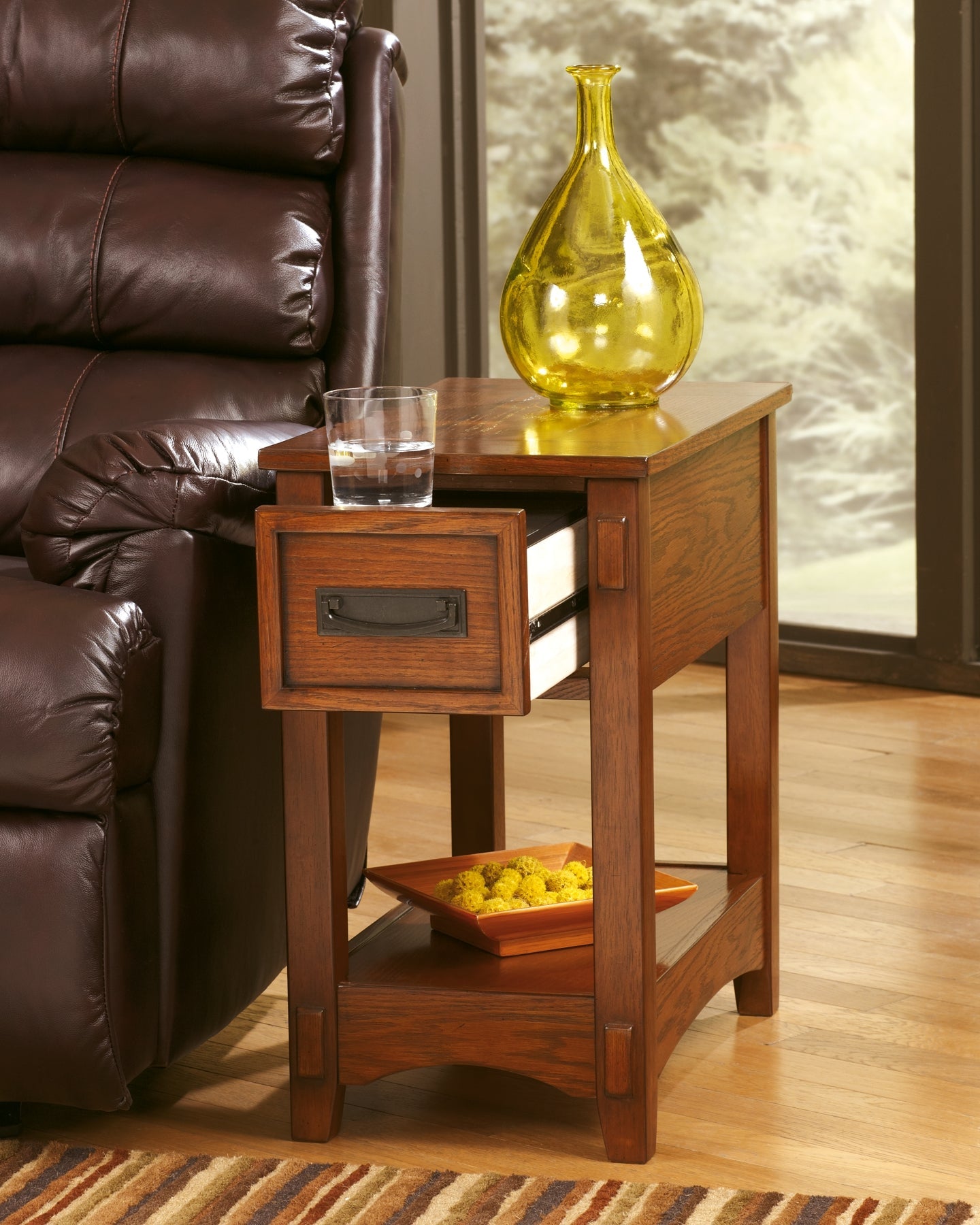 Breegin Chair Side End Table at Walker Mattress and Furniture Locations in Cedar Park and Belton TX.