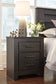 Brinxton Full Panel Bed with Mirrored Dresser, Chest and Nightstand at Walker Mattress and Furniture Locations in Cedar Park and Belton TX.