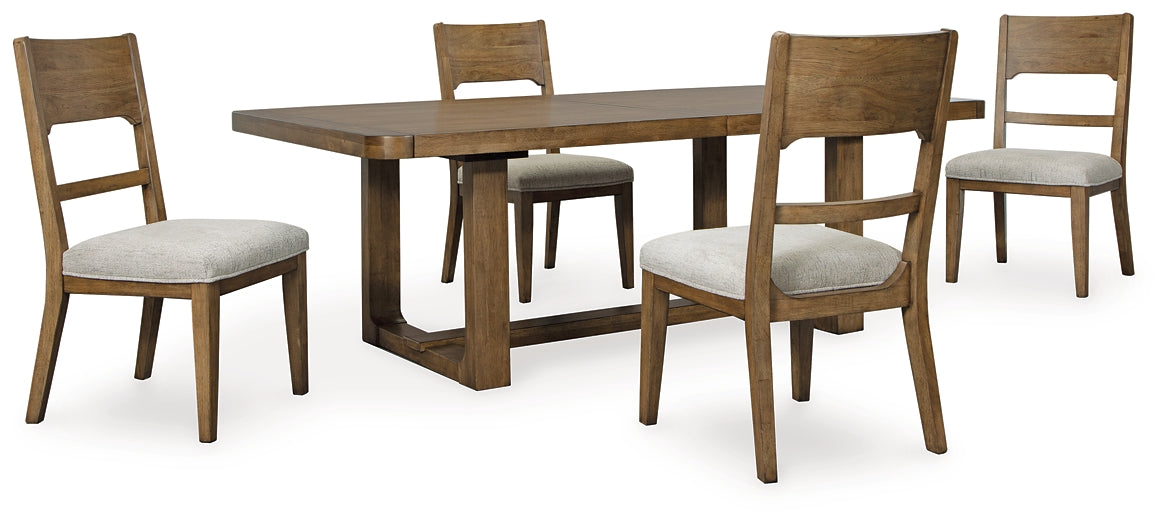 Cabalynn Dining Table and 4 Chairs at Walker Mattress and Furniture Locations in Cedar Park and Belton TX.