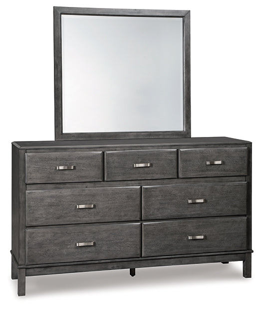Caitbrook Dresser and Mirror at Walker Mattress and Furniture Locations in Cedar Park and Belton TX.
