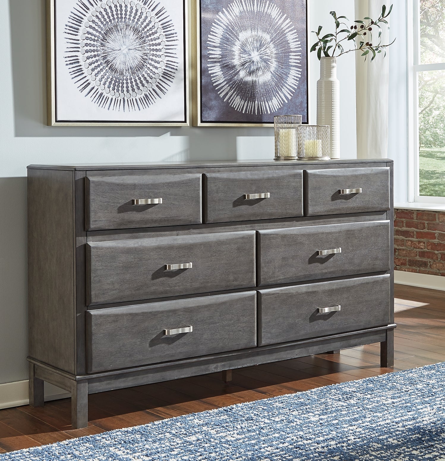 Caitbrook Dresser at Walker Mattress and Furniture Locations in Cedar Park and Belton TX.