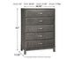 Caitbrook Queen Storage Bed with 8 Drawers with Dresser and Chest at Walker Mattress and Furniture Locations in Cedar Park and Belton TX.