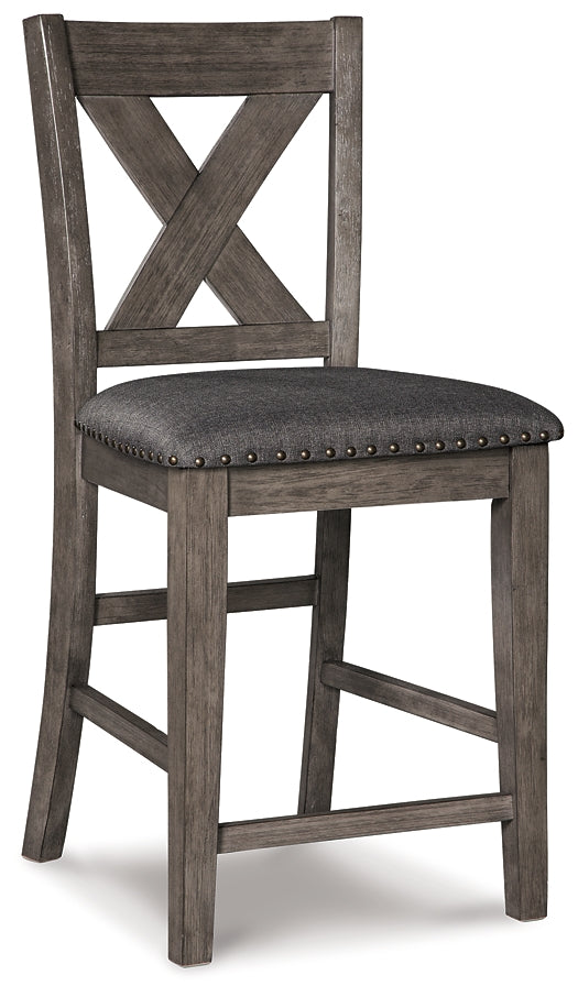 Caitbrook Upholstered Barstool (2/CN) at Walker Mattress and Furniture Locations in Cedar Park and Belton TX.