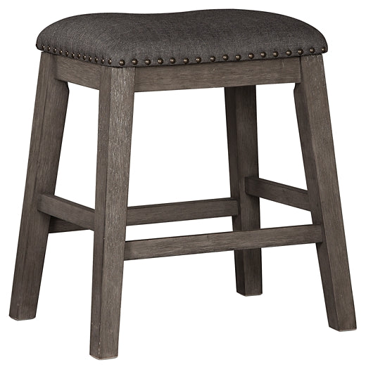 Caitbrook Upholstered Stool (2/CN) at Walker Mattress and Furniture Locations in Cedar Park and Belton TX.