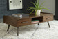 Calmoni Coffee Table with 1 End Table at Walker Mattress and Furniture Locations in Cedar Park and Belton TX.