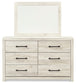 Cambeck Dresser and Mirror at Walker Mattress and Furniture Locations in Cedar Park and Belton TX.
