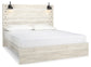 Cambeck Queen Panel Bed at Walker Mattress and Furniture Locations in Cedar Park and Belton TX.