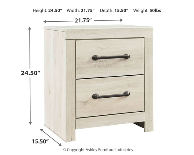 Cambeck Queen Panel Bed with 4 Storage Drawers with Mirrored Dresser, Chest and 2 Nightstands at Walker Mattress and Furniture Locations in Cedar Park and Belton TX.