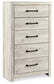 Cambeck Queen Panel Bed with 4 Storage Drawers with Mirrored Dresser, Chest and 2 Nightstands at Walker Mattress and Furniture Locations in Cedar Park and Belton TX.