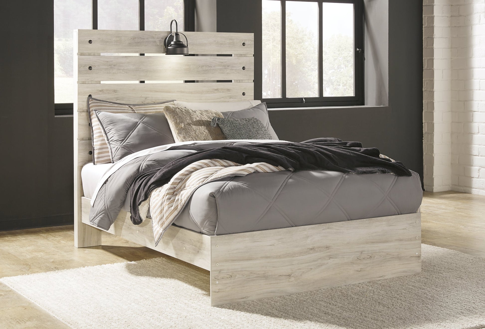 Cambeck Queen Panel Bed with Dresser at Walker Mattress and Furniture Locations in Cedar Park and Belton TX.