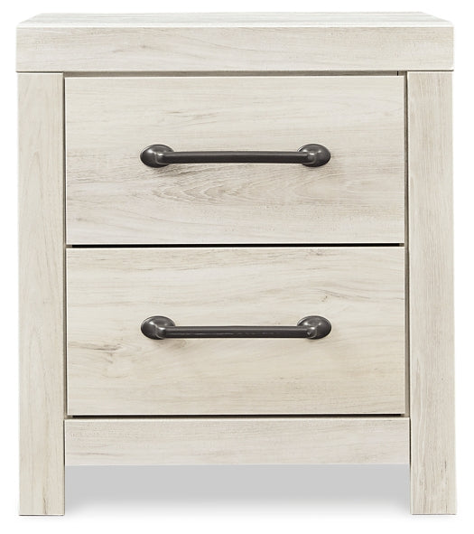 Cambeck Two Drawer Night Stand at Walker Mattress and Furniture Locations in Cedar Park and Belton TX.