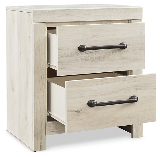 Cambeck Two Drawer Night Stand at Walker Mattress and Furniture Locations in Cedar Park and Belton TX.