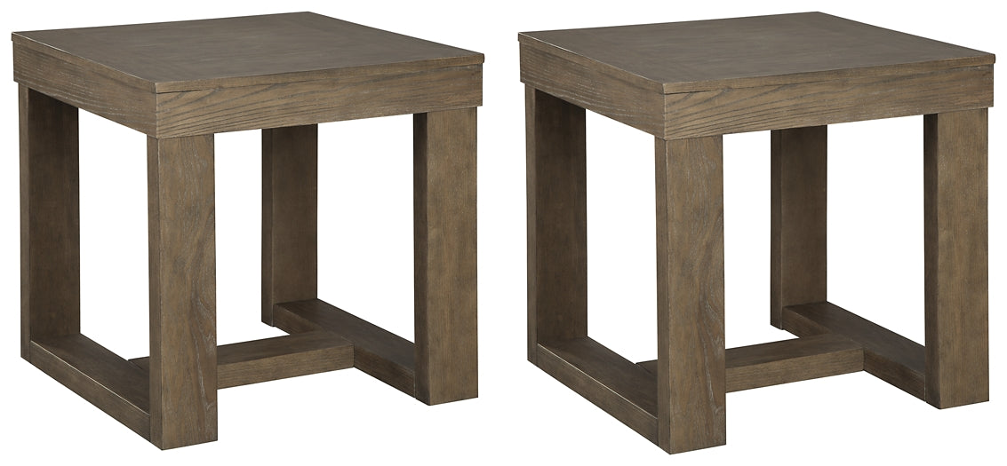 Cariton 2 End Tables at Walker Mattress and Furniture Locations in Cedar Park and Belton TX.