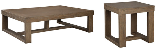 Cariton Coffee Table with 1 End Table at Walker Mattress and Furniture Locations in Cedar Park and Belton TX.