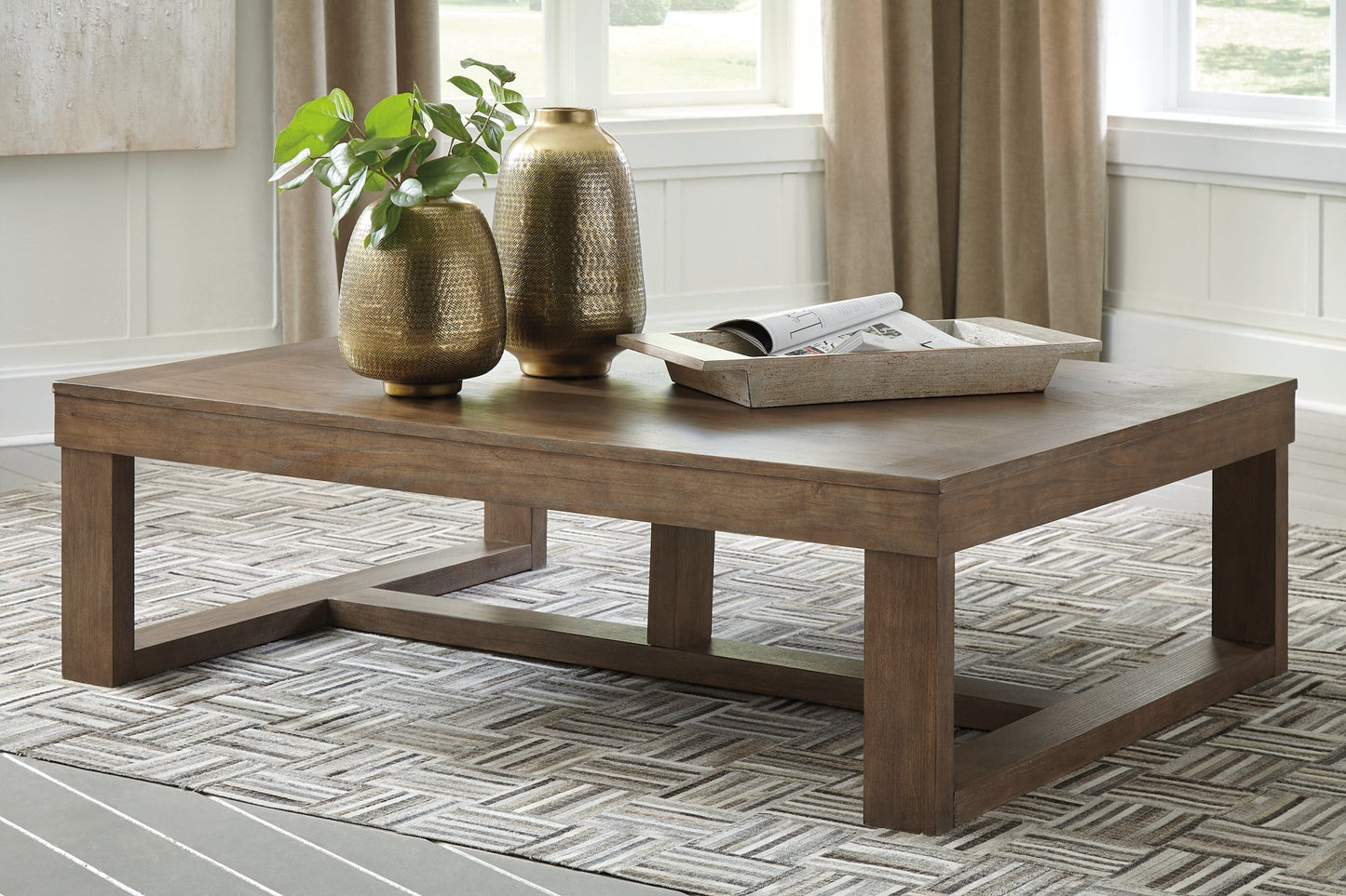 Cariton Coffee Table with 2 End Tables at Walker Mattress and Furniture Locations in Cedar Park and Belton TX.