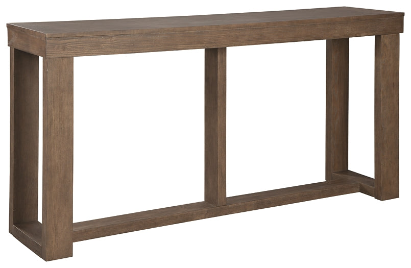 Cariton Sofa Table at Walker Mattress and Furniture Locations in Cedar Park and Belton TX.