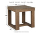Cariton Square End Table at Walker Mattress and Furniture Locations in Cedar Park and Belton TX.