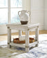 Carynhurst 2 End Tables at Walker Mattress and Furniture Locations in Cedar Park and Belton TX.