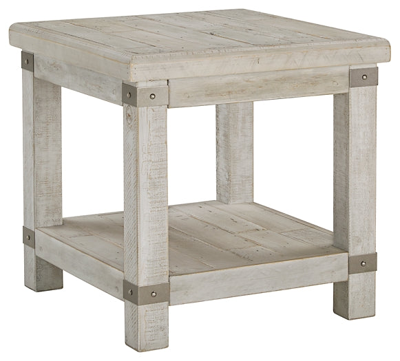 Carynhurst 2 End Tables at Walker Mattress and Furniture Locations in Cedar Park and Belton TX.