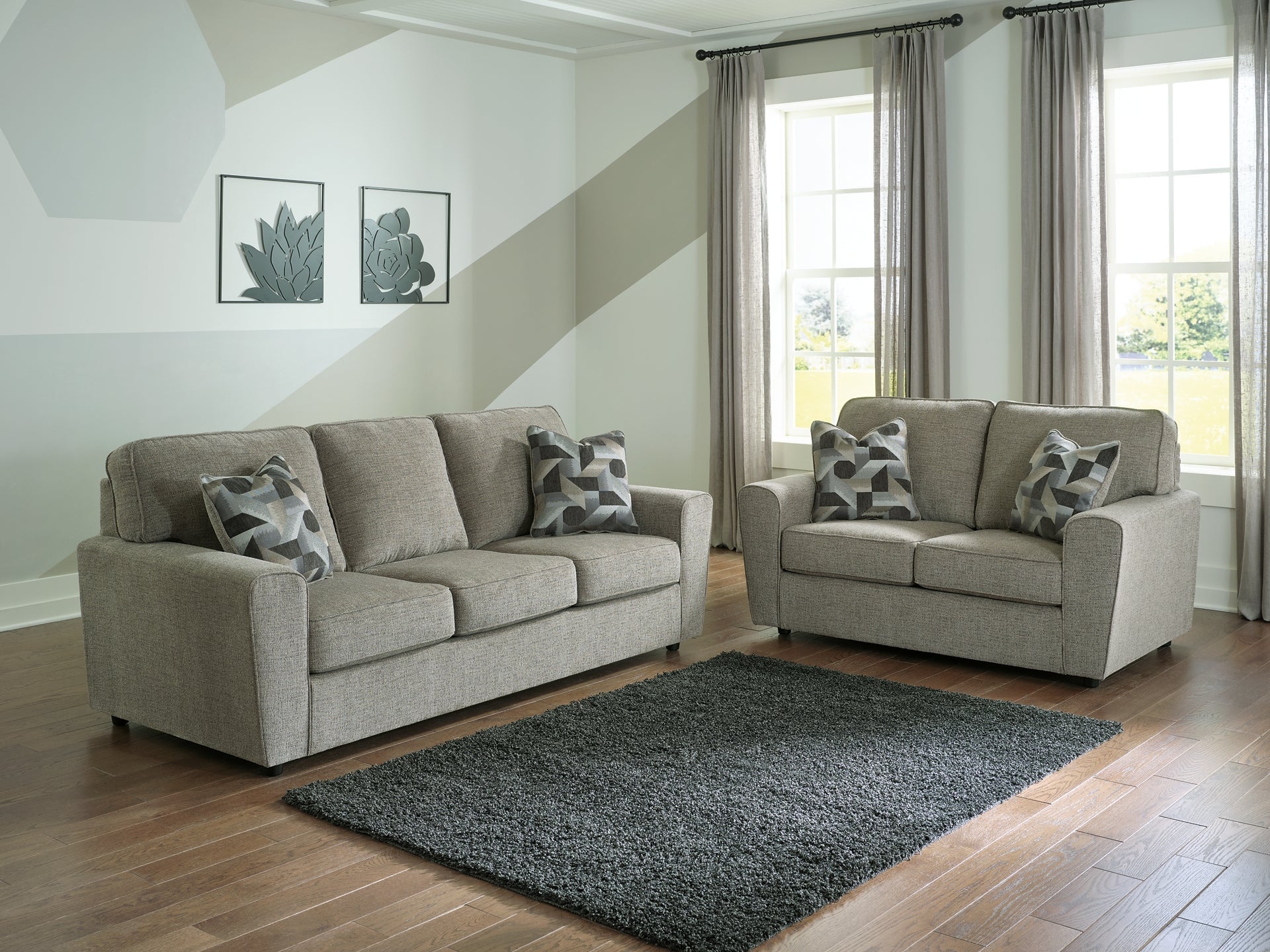 Cascilla Sofa and Loveseat at Walker Mattress and Furniture Locations in Cedar Park and Belton TX.