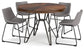 Centiar Dining Table and 4 Chairs at Walker Mattress and Furniture Locations in Cedar Park and Belton TX.