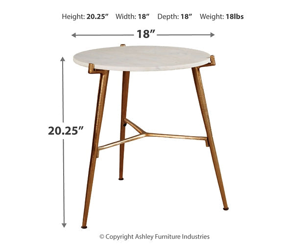 Chadton Accent Table at Walker Mattress and Furniture Locations in Cedar Park and Belton TX.