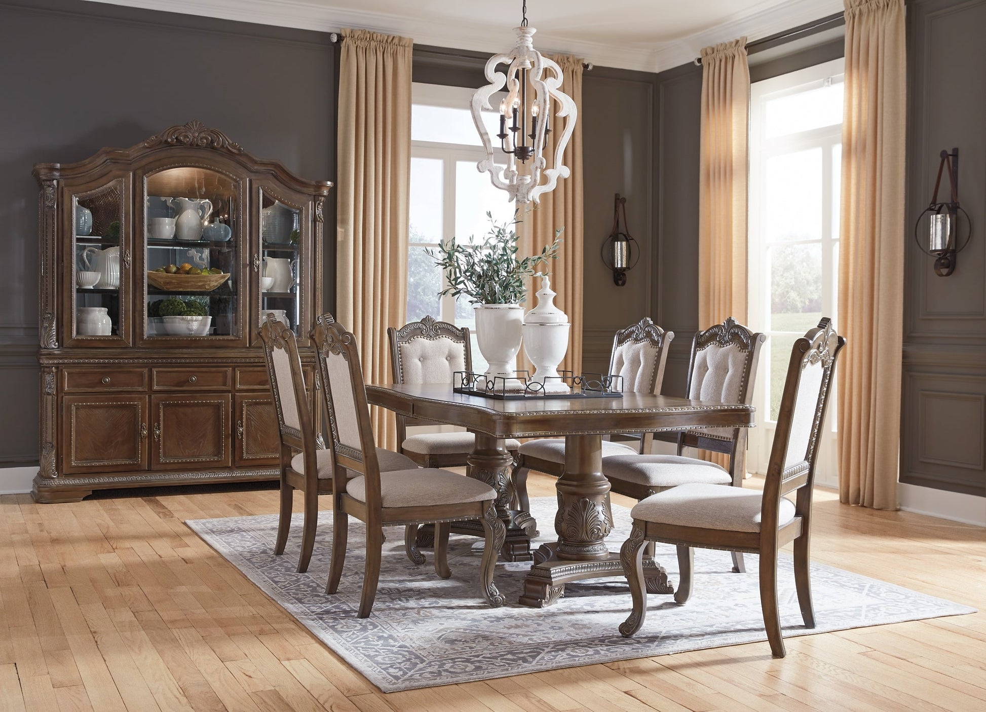 Charmond Dining Room Table at Walker Mattress and Furniture Locations in Cedar Park and Belton TX.