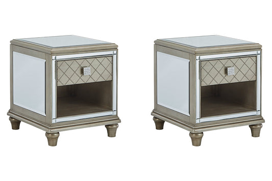 Chevanna 2 End Tables at Walker Mattress and Furniture Locations in Cedar Park and Belton TX.